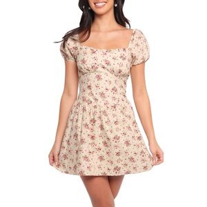 Petal & Pup Floral Cream Sundress